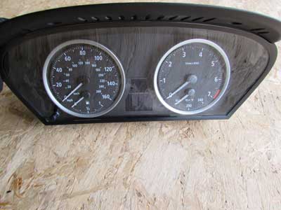BMW Instrument Cluster Speedometer Gauges 62119135265 E63 645Ci 650i3